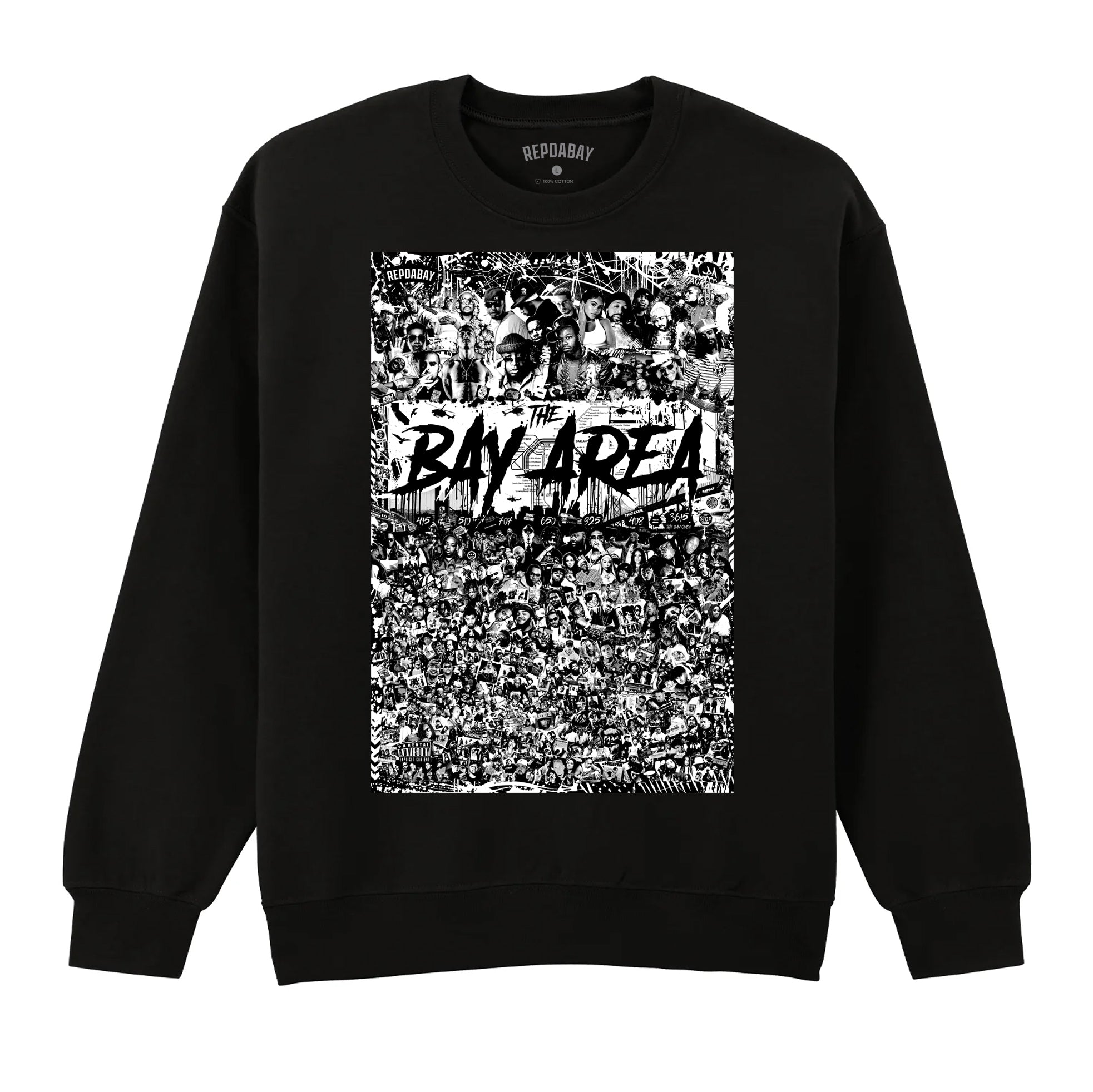 The Bay Area 2025 - Black (Crewneck)