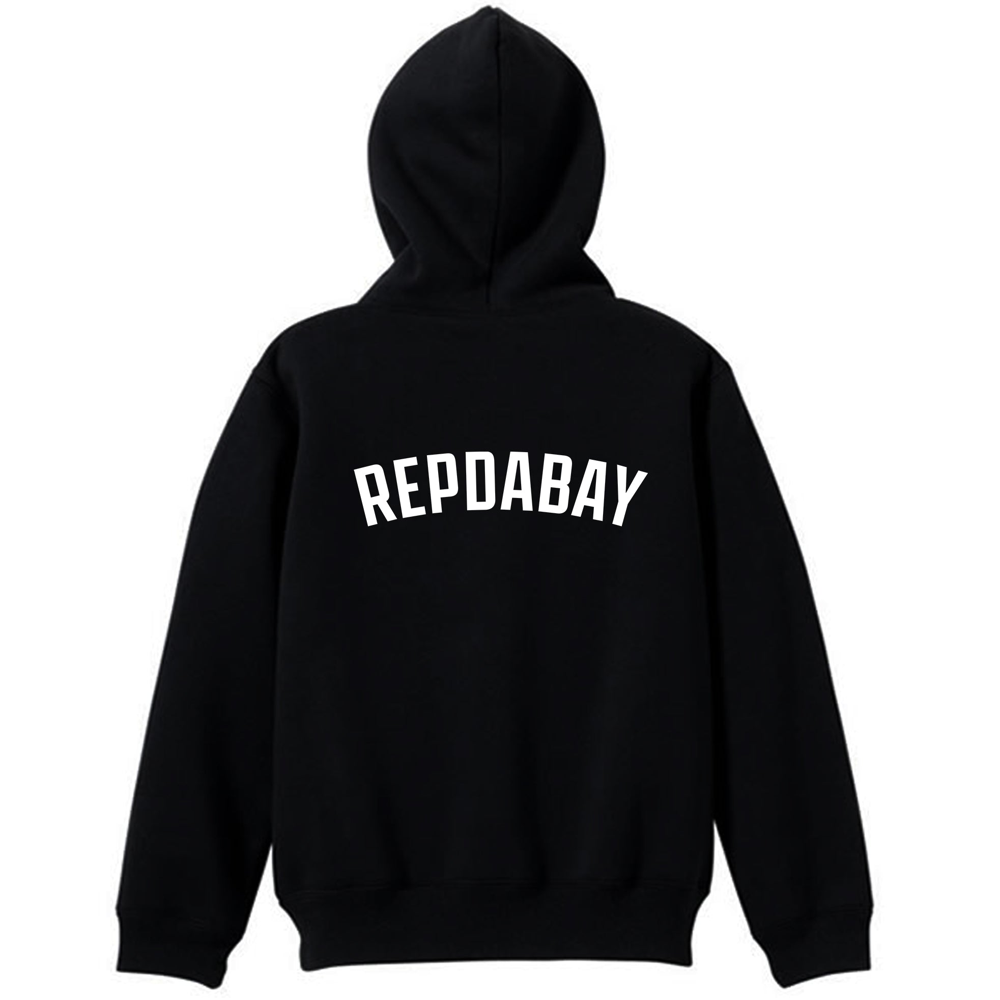 The Bay Area 2025 - REPDABAY logo - Black (Hoody)