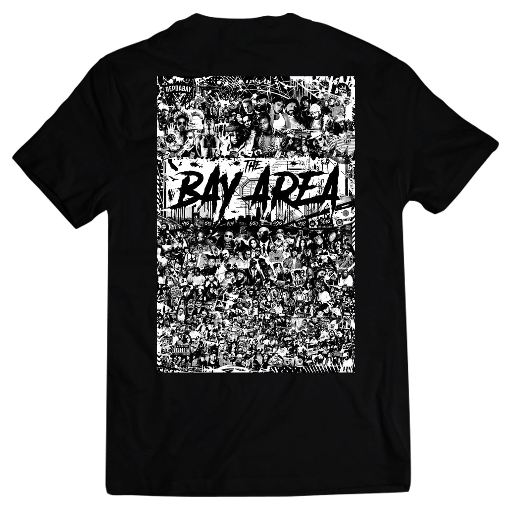 REPDABAY - The Bay Area 2025 - Black Tee