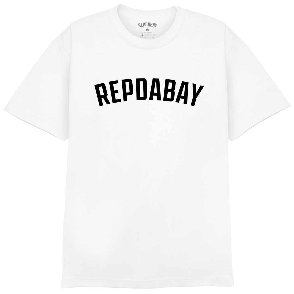 REPDABAY Logo - White Tee