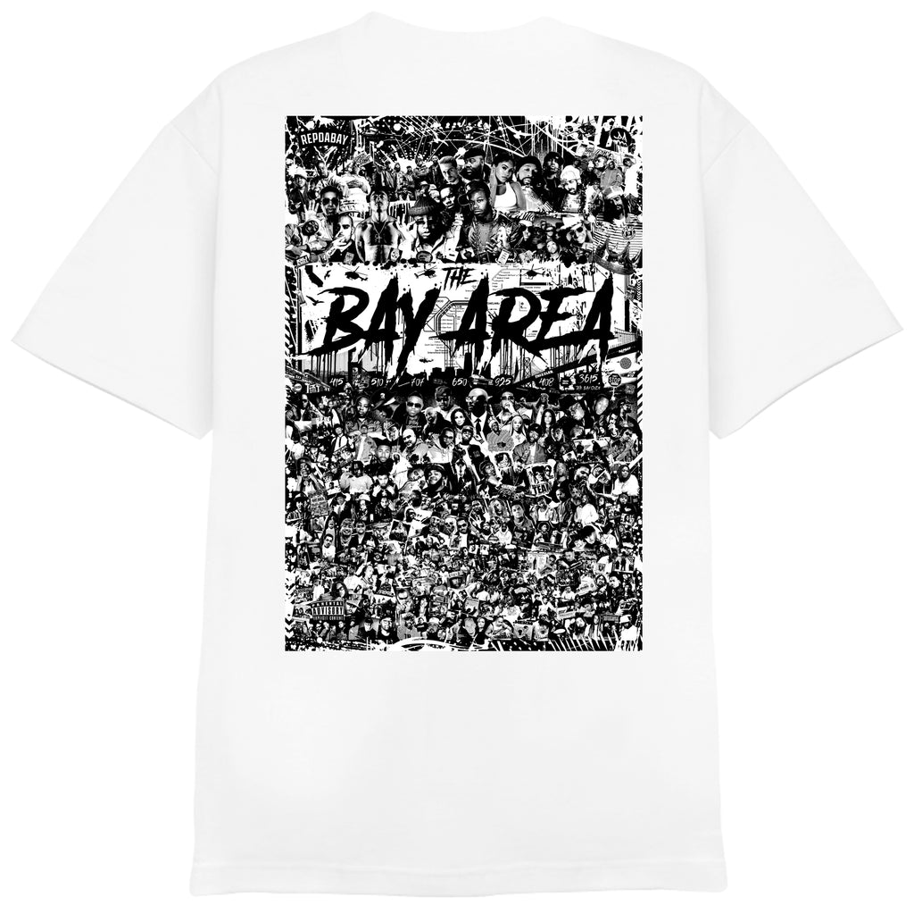 REPDABAY - The Bay Area 2025- White Tee
