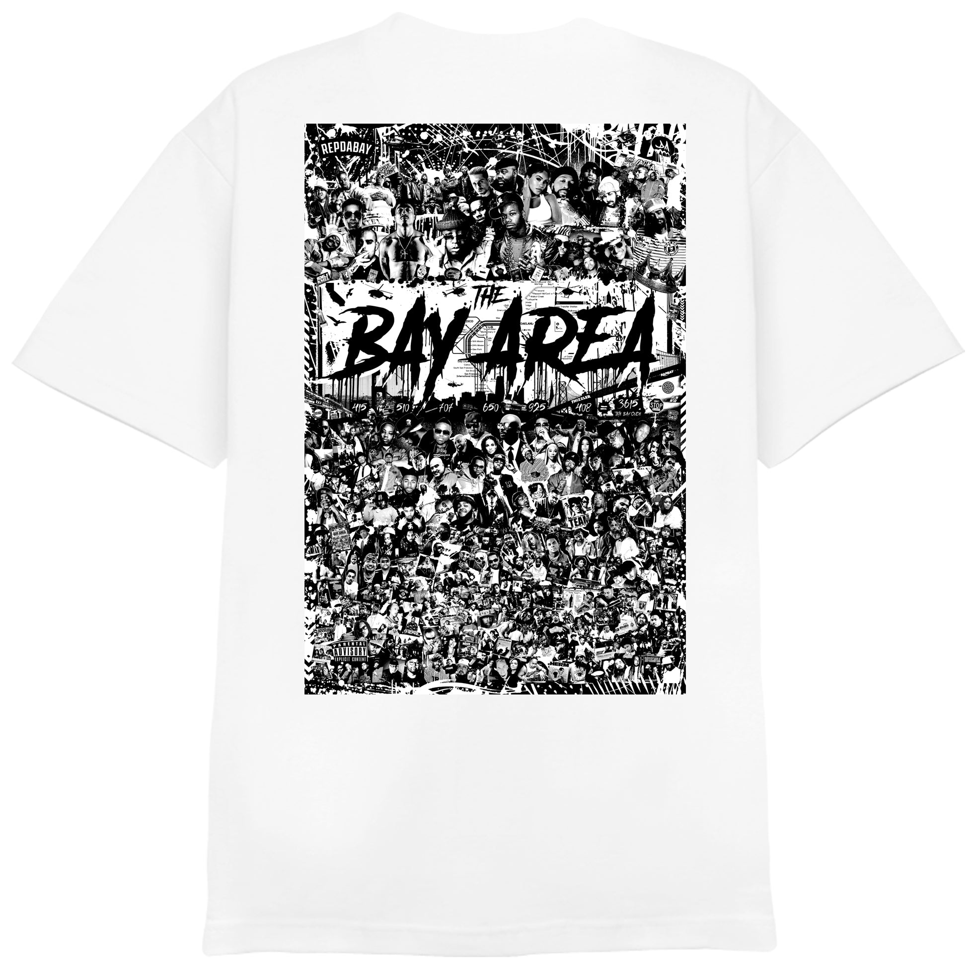 REPDABAY - The Bay Area 2025- White Tee