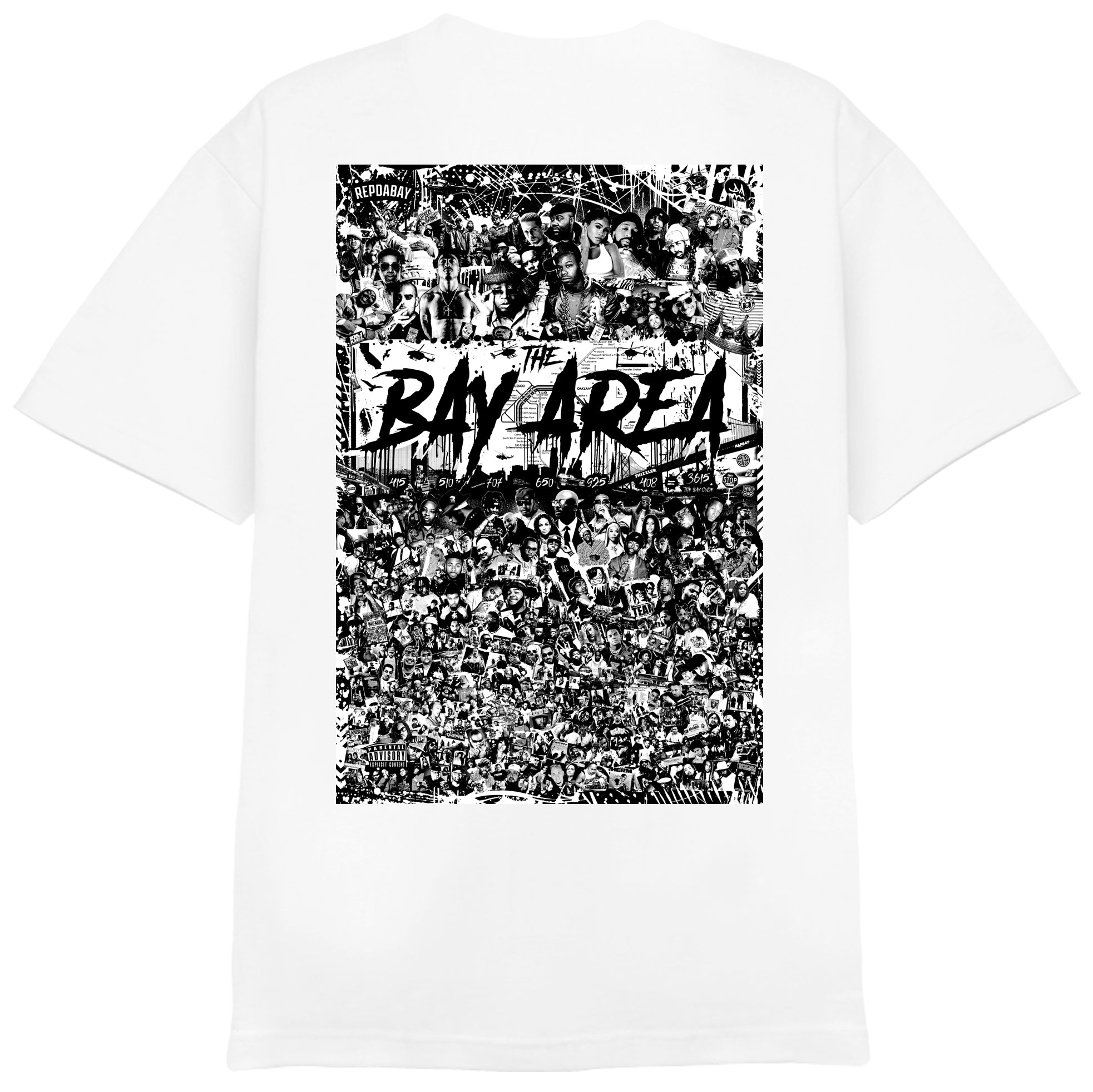REPDABAY - The Bay Area 2025- White Tee